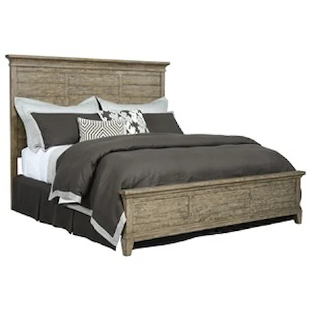 Jessup Solid Wood Queen Panel Bed               